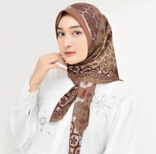 Hijab Model Motif