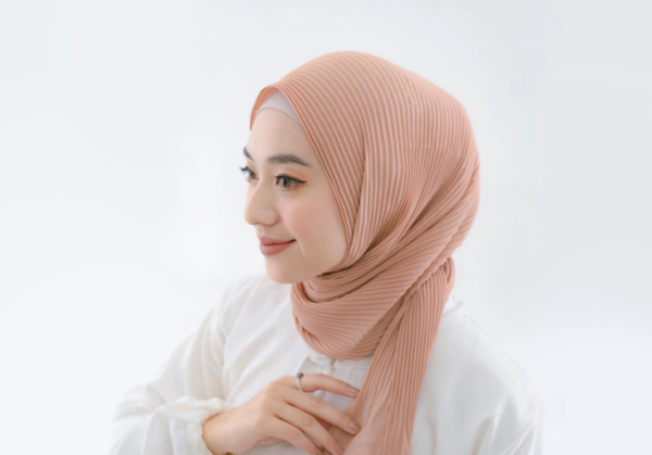 hijab plisket Hijab Model Plisket