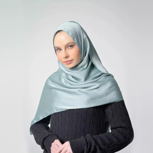 Hijab Model Silk